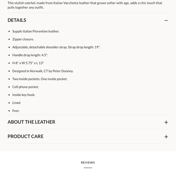 Dooney & Bourke Navy Florentine Satchel Handbag - Picture 6 of 8